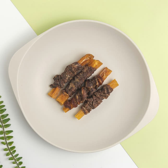 Horse jerky wraps