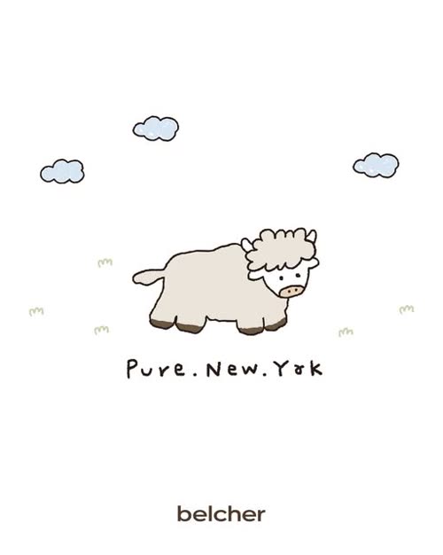 Pure new yak illustration